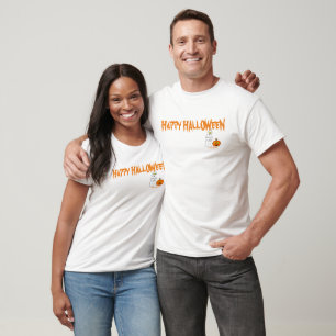 Little Jack & Boo HAPPY HALLOWEEN Männer T - Shirt