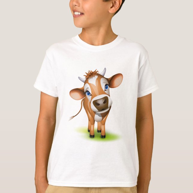 Little Jersey Kuh T-Shirt (Vorderseite)