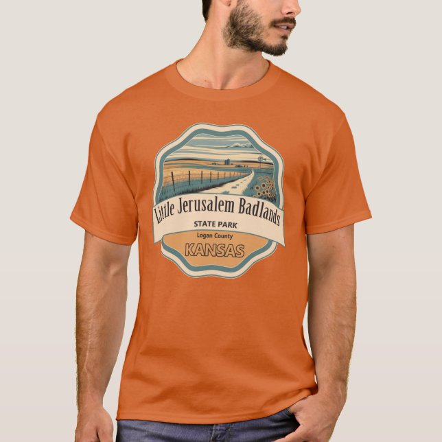 Little Jerusalem Badlands State Park T-Shirt (Vorderseite)