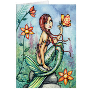 LIttle Jungle Mermaid Card