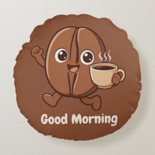Little Kaka – Guten Morgen  Rundes Kissen