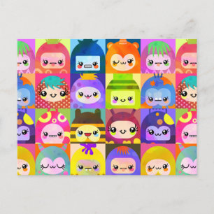 Little Kawaii Monster Community Postkarte
