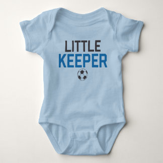 Little Keeper Soccer Baby Bodysuit Baby Strampler