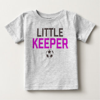 Little Keeper Soccer Goal Baby T - Shirt