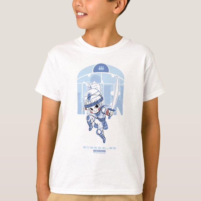Little Kid Warrior T-Shirt (Vorderseite)