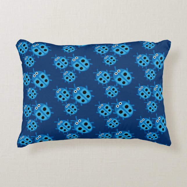 Little Kids Ladybird Ladybug Dekokissen (Vorderseite)