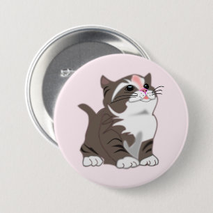 Little Kitten Button