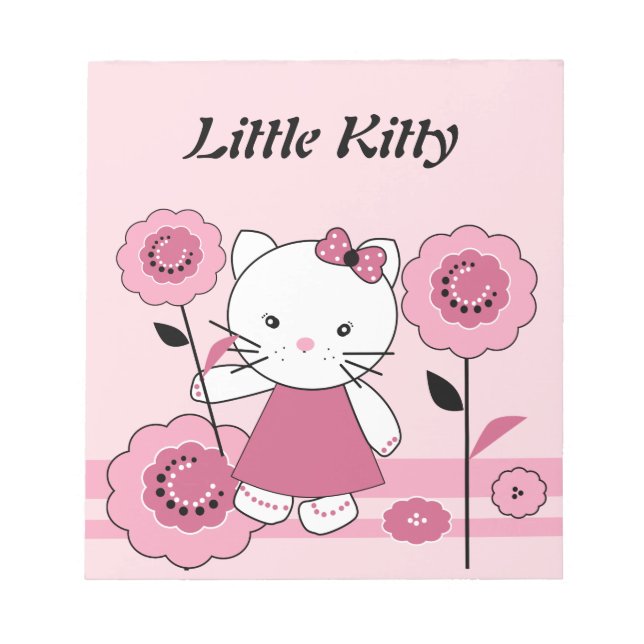 Little Kitty Notizblock (Vorderseite)