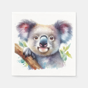 Little Koala Bear Australian Animal Serviette