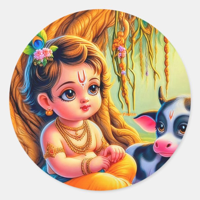 Little Krishna Sticker Collection (Vorderseite)