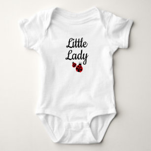 Little Lady Ladybug Baby One Piece Bodysuit Strampler