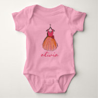 Little Lady Personalisiert Pink Hübsches Party Kle