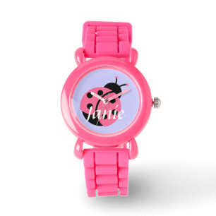 "Little Ladybug" Custom Girl's Watch Armbanduhr