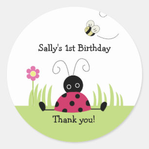 Little Ladybug Gevor Sticker Baby Shower Geburtsta