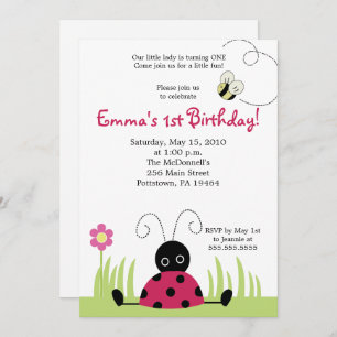 Little Ladybug Invite - Aktualisierter Link in Bes Einladung
