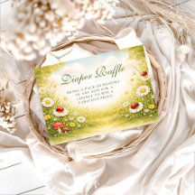 Little Ladybug Meadow Celebration Diapper Raffle