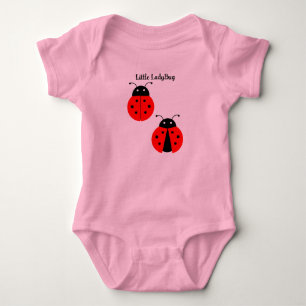 Little Ladybugs Baby Bodysuit Strampler