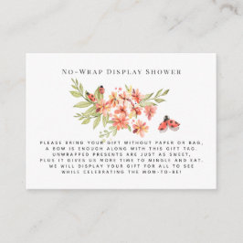 Little Ladybugs | Keine Wrap Display Duscheinlage Begleitkarte