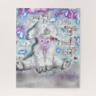 Little Lamb Jigsaw Puzzle - Malerei