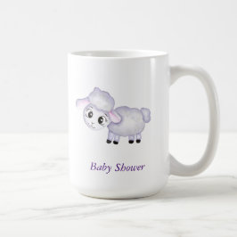 Little Lamb Sheep Baby Dusche positiv Kaffeetasse