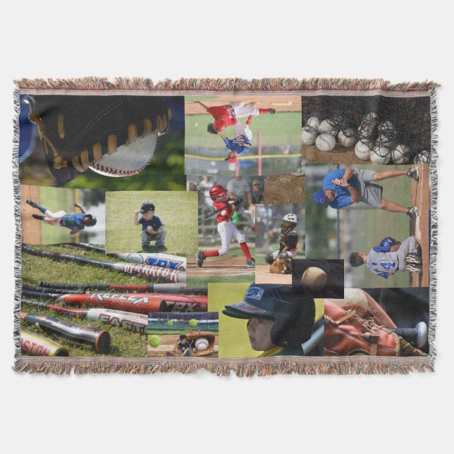 Little League Throw Blanket - HAMbyWhiteGlove Decke (Vorderseite)