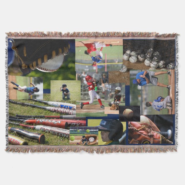 Little League Throw Blanket - HAMbyWhiteGlove Decke (Vorderseite)