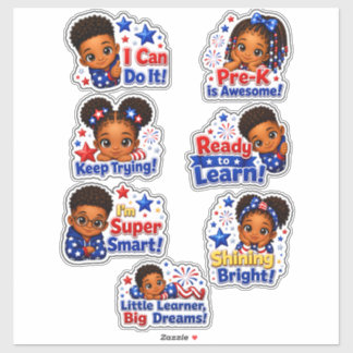 Little Learners Spark & Shine Kollektion Aufkleber