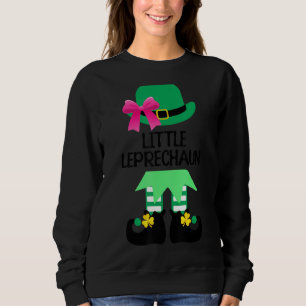 Little Leprechaun mit Bow St Patricks Day Kids for Sweatshirt