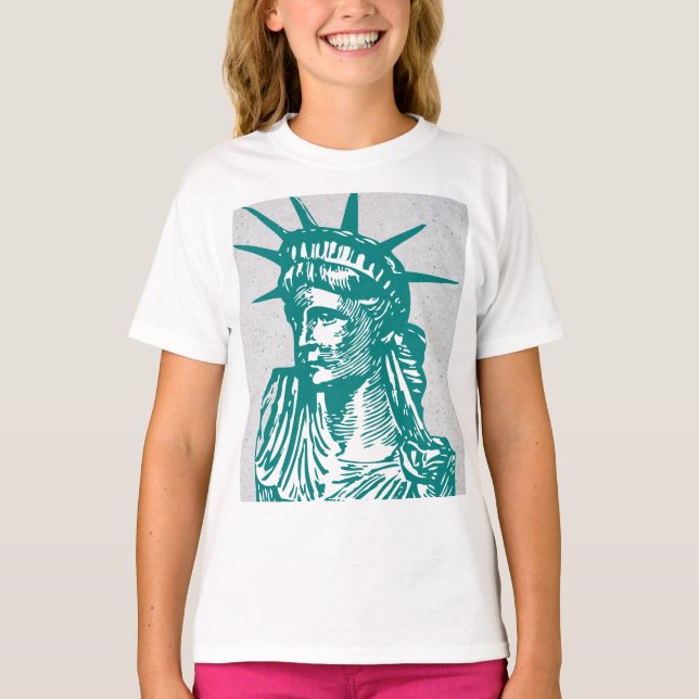 "Little Liberty Charm" T-Shirt (Vorderseite)