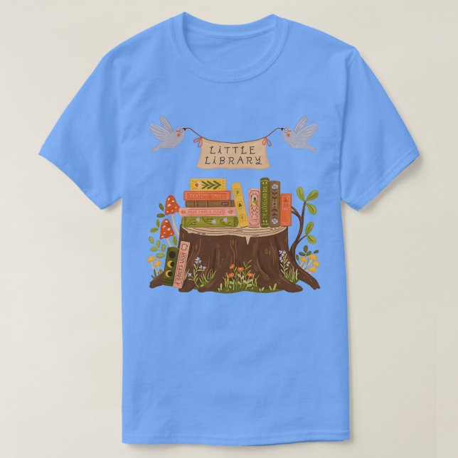 Little Library T-Shirt (Design vorne)