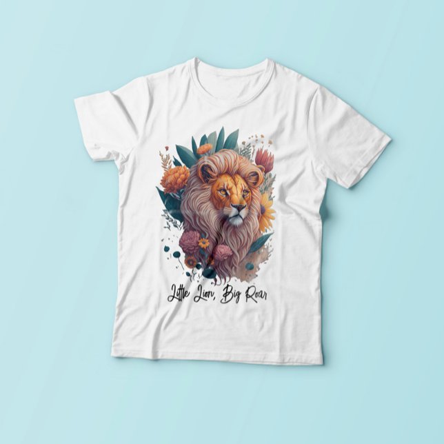 Little Lion, Big Roar T-Shirt (Von Creator hochgeladen)