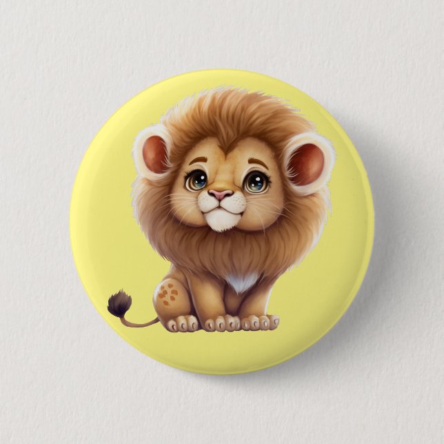 Little Lion Button (Vorderseite)