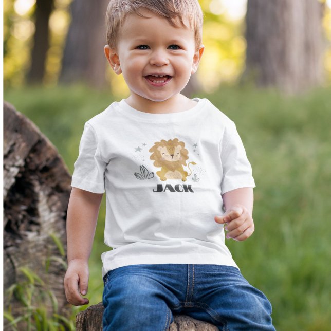 Little Lion Customized Baby T - Shirt 0-24 mos (Little Lion Customized Baby T-shirt 0-24 mos
)