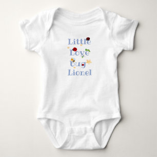 Little love bug - baby name strampler