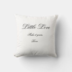 Little Love   Minimalistische Baby-Kinderzimmer-Ki Kissen