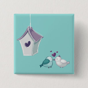 Little Lovebirds Button