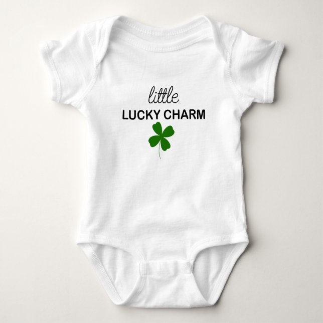 Little Lucky Charm Baby Strampler (Vorderseite)