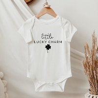 Little Lucky Charm Clover Baby