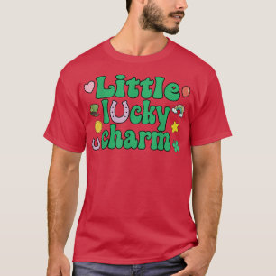 Little Lucky Charm Retro St Patricks Day Irish Sha T-Shirt