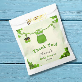 Little Lucky One Kleeblatt Baby Girl Outfit Geschenktütchen