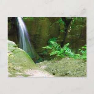 Little Lyons Falls, Mohican Staat Park, Ohio Postkarte