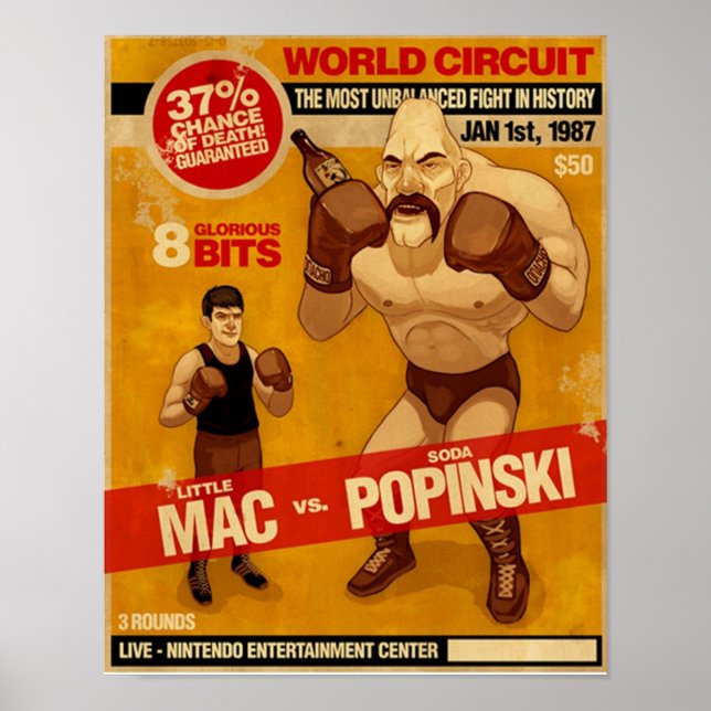 Little Mac Fight Poster (Vorne)