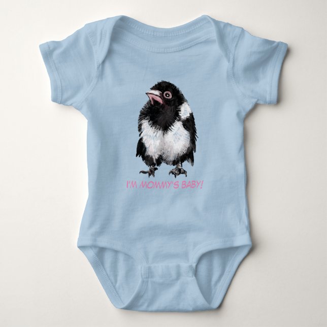Little Magpie Baby Bodysuit Strampler (Vorderseite)