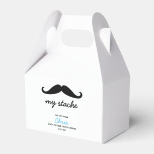 Little Man Mustache Party Geschenkschachtel