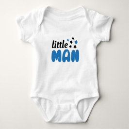 Little Man Niedlich Star Baby Strampler