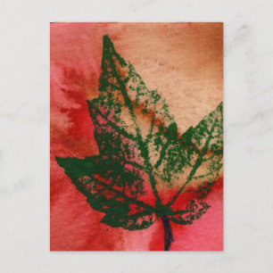 "Little Maple" Landstrassen Postkarte