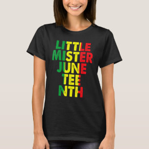 Little Master Juneteth Women Liberation Day T-Shirt
