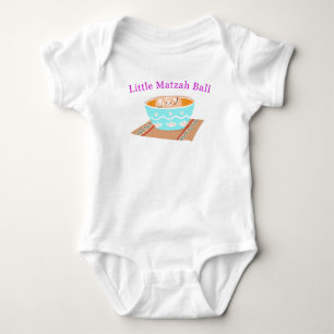 Little Matzah Ball Baby Bodysuit Strampler