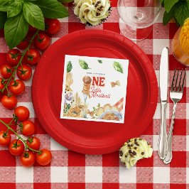 Little Meatball | Holy Ravioli First Birthday Serviette