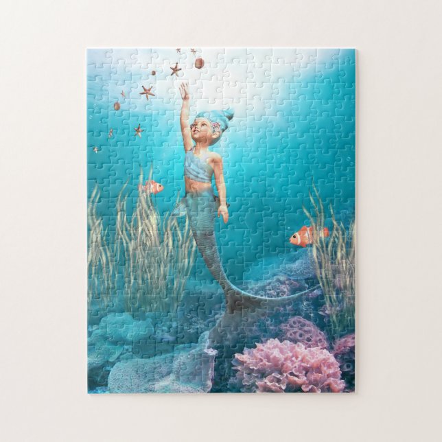 Little Mermaid 1 Puzzle (Vertikal)
